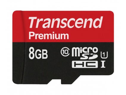 Transcend microSDHC 8GB Class10 UHS-I Premium