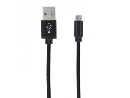 Datový kabel Forever USB/USBmicro 1m 1A černý