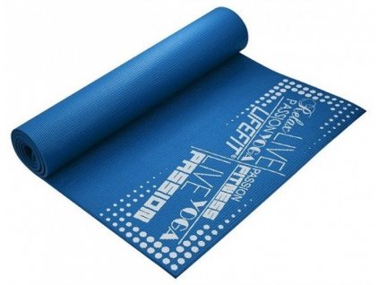 LifeFit Slimfit Plus, 173x61x0,6cm, modrá gymnastická podložka
