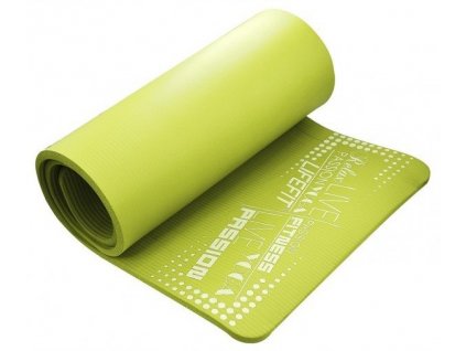 LifeFit Yoga Mat Exkluziv Plus, 180x58x1,5cm, světle zelená podložka