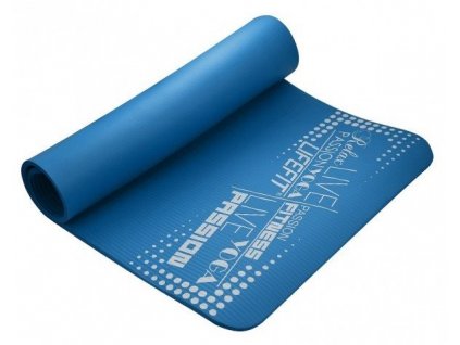 LifeFit Yoga Mat Exkluziv, 100x60x1cm, modrá podložka