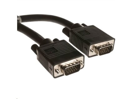 C-TECH VGA kabel, M/M, stíněný, 1.8m