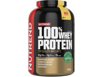 Nutrend 100% WHEY protein 2250 g, vanilka