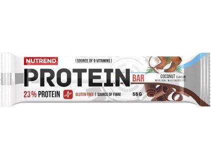 Nutrend protein bar 55g, kokos