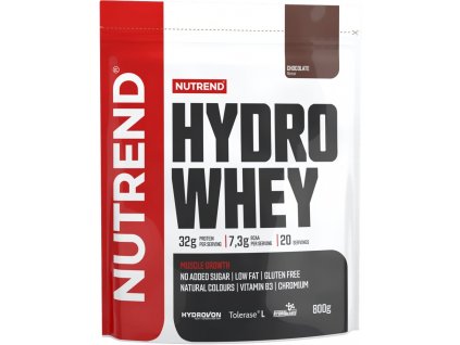 Nutrend HYDRO WHEY Syrovátkový izolát 800 g, čokoláda