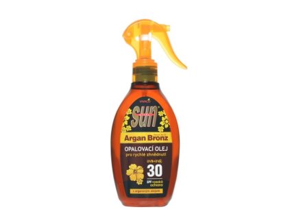 Sun Vital opalovací olej s BIO arganovým olejem SPF 30, 200ml