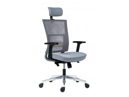 Kancelářská židle Antares Next PDH šedá