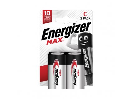 Energizer MAX - Malý monočlánek C/2