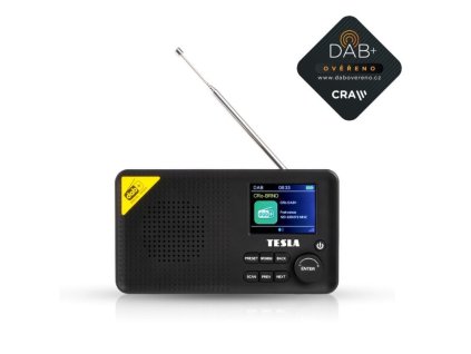 TESLA Sound DAB65 - rádio s DAB+ certifikací