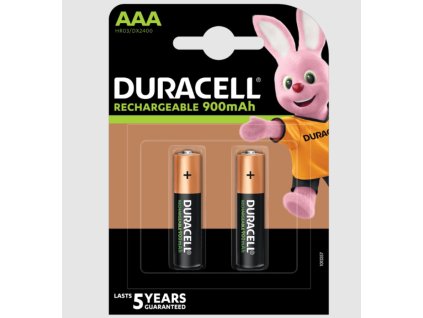 Duracell Rechargeable baterie 900mAh, 2 ks (AAA)