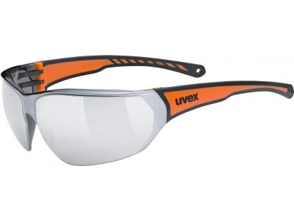 Sluneční brýle Uvex Sportstyle 204, BLACK/ORANGE