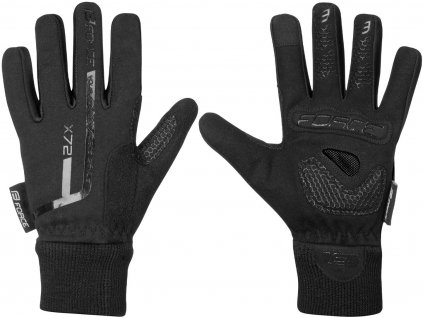 FORCE KID X72 zimní rukavice, černé vel.S