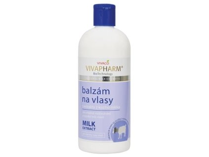 Vivapharm Balzám na vlasy s extrakty z kozího mléka 400ml