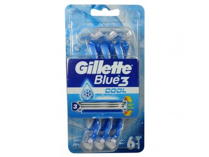 Gillette Blue III 6ks Cool pohotová holítka