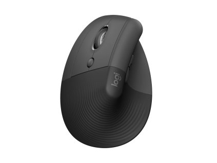 Logitech Lift Left Vertical Ergonomic Mouse Graphite - Vertikální myš pro leváky