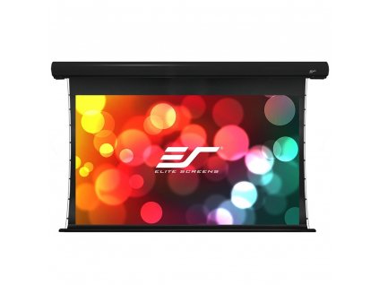 ELITE SCREENS plátno elektrické motorové 150" (381 cm)/ 16:9/ 186,9 x 332 cm/hliníkový case černý/ 24" drop/ Fiber Glass