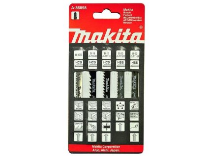 Makita A-86898 pilový list sada č.B-13,16,22,23,105 5ks