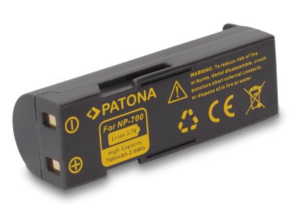 PATONA baterie pro foto Samsung SLB0637 700mAh Li-Ion