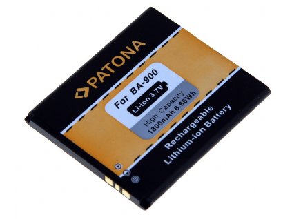 PATONA baterie pro mobilní telefon Sony BA900 1800mAh 3,7V Li-Ion