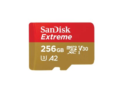 SanDisk Extreme microSDXC 256GB 160MB/s UHS-I U3 Class 10