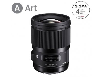 SIGMA 28mm F1.4 DG HSM Art pro Canon EF