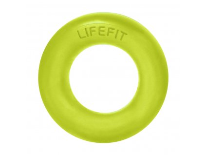 Posilovač prstů LIFEFIT RUBBER RING zelený