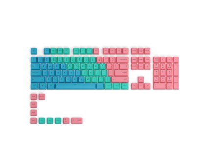 Glorious GPBT Keycaps - 114 PBT Keycaps, ANSI, US-Layout, Pastel