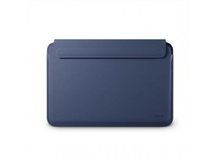 EPICO Kožený obal pro Apple MacBook Air/Pro 13,3" - tmavě modrý
