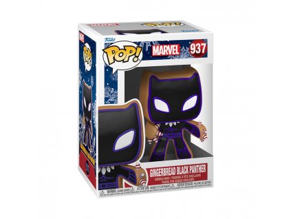 Funko POP Marvel: Holiday - Gingerbread Black Panther