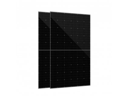 Solight Solární panel DAH 455Wp, celočerný, full screen, monokrystalický, monofaciální, 1903x1134x32mm