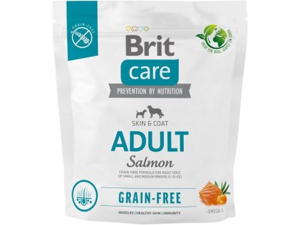 Brit Care Dog Grain-free Adult, 1kg granule pro psy