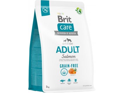Brit Care Dog Grain-free Adult, 3kg granule pro psy