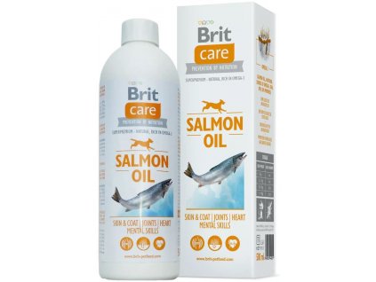Brit Care Salmon Oil 500 ml lososový olej