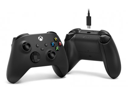 Microsoft Bezdrátový ovladač pro Xbox + kabel USB-C (1V8-00002)
