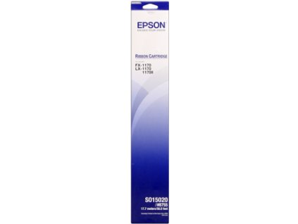 Epson nylonová barvicí páska černá S015020 pro LX-1170, LX-1170+II, FX-1180,1180+ (#8755)