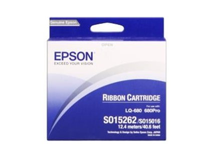 Epson barvicí páska čená S015262 pro LQ-680, 680Pro