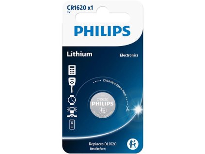 PHILIPS CR1620/00B Minicells Baterie, Lithium