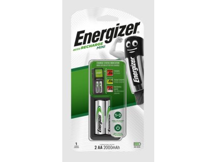 Energizer nabíječka - Mini AA + 2AA Power Plus 2000 mAh