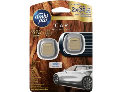 AmbiPur Car Osvěžovač Jaguar Dřevo, 2 x 2 ml