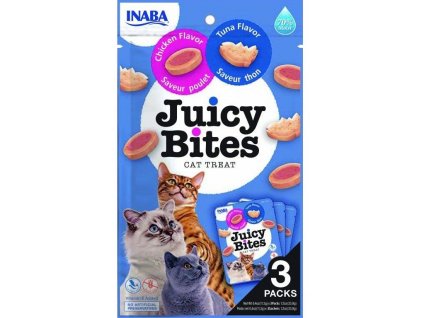 Churu Cat Juicy Bites Chicken&Tuna Flavor 3x11,3g