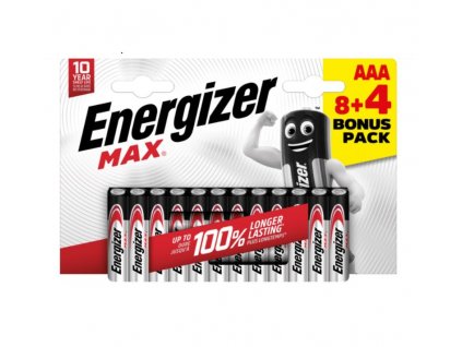 Energizer Alkaline Power - Mikrotužka AAA/8+4 zdarma