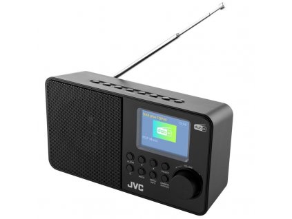 JVC RA-E611B-DAB černý