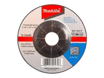 Makita D-18459 brusný kotouč na kov 115x6mm