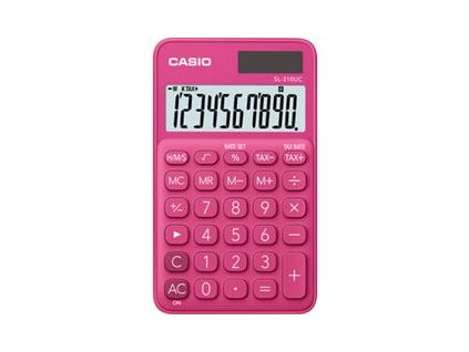 Casio SL 310 UC RD Kapesní kalkulačka, růžová