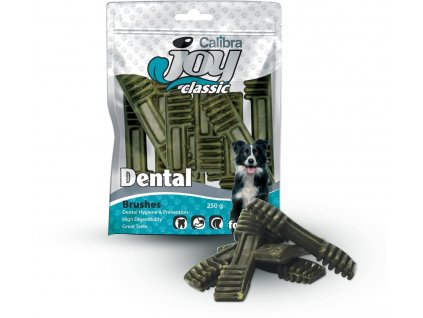 Calibra Joy Dog Classic Dental Brushes 250g pamlsky pro psy