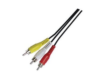 Sencor SAV 107-015 3x Cinch/RCA konektor - 3x Cinch/RCA konektor