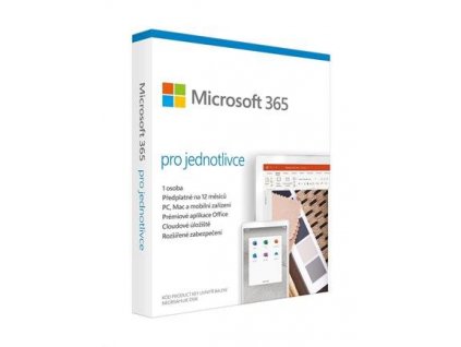 Microsoft 365 pro jednotlivce CZ - ESD - elektronická verze
