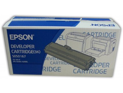 Epson S050167 Black toner (až 3000 stran) EPL-6200, ELP-6200L, EPL-6200N - originální
