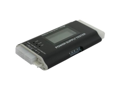 ZD Delock tester ATX zdrojů III (24-pin), LCD display (18159)