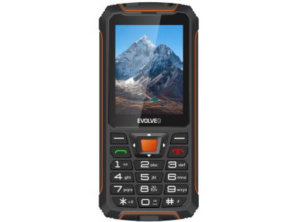 evolveo strongphone z6 cerno oranzovy ien508069